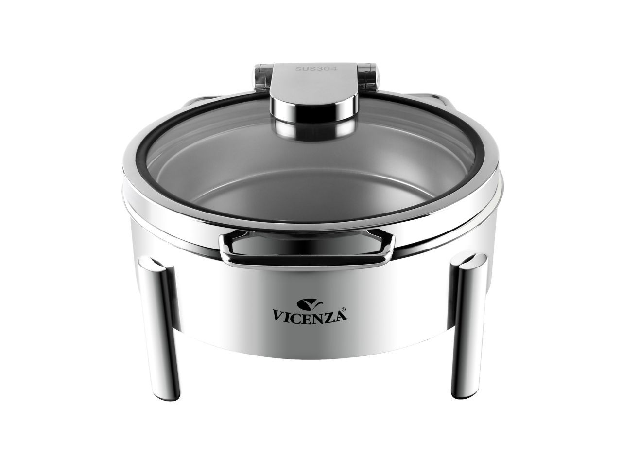 GLORY Hidraulic Chafing Dish 6.5L Silver VCF022-S